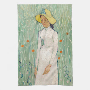 Linge De Cuisine Vincent van Gogh - Fille en blanc