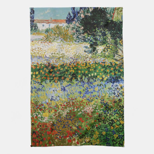 Linge De Cuisine Vincent van Gogh - Flower Garden (Vertical)