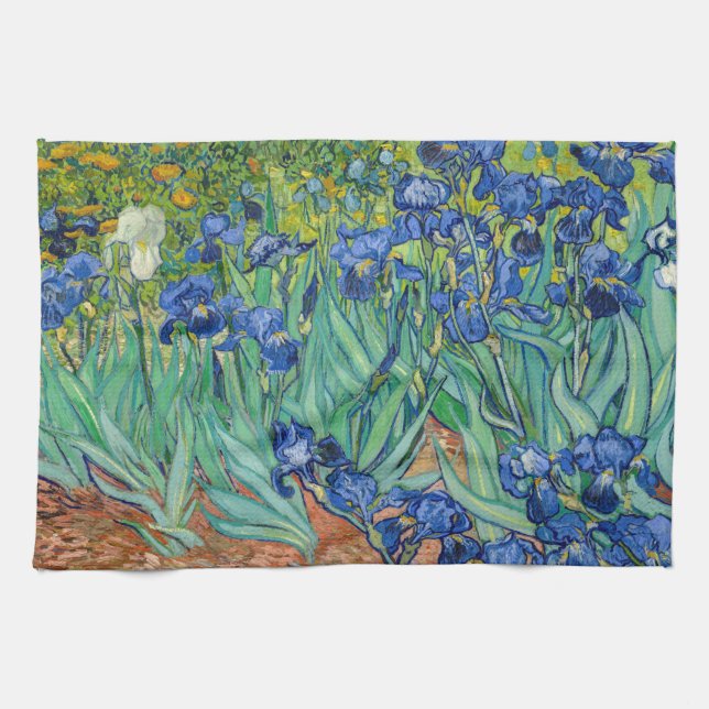 Linge De Cuisine Vincent Van Gogh - Irises (Horizontal)