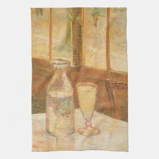 Linge De Cuisine Vincent van Gogh - La vie morte avec Absinthe (Vertical)