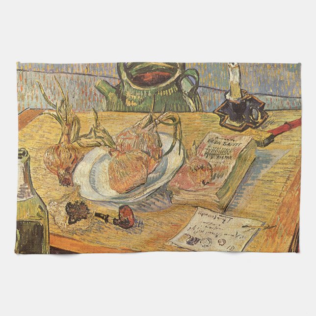 Linge De Cuisine Vincent van Gogh - La vie morte avec tableau (Horizontal)