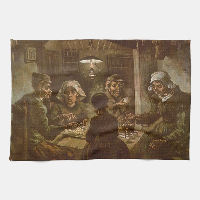 Linge De Cuisine Vincent van Gogh - Les mangeurs de pommes de terre (Horizontal)