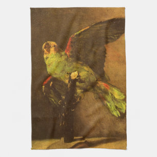 Linge De Cuisine Vincent van Gogh - Nature morte avec perroquet ver