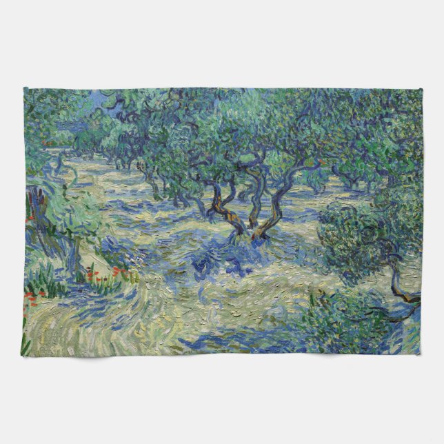 Linge De Cuisine Vincent van Gogh - Olive Orchard (Horizontal)