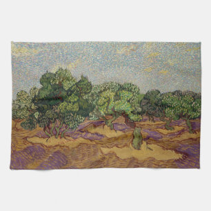 Linge De Cuisine Vincent van Gogh - Olive Trees