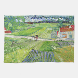 Linge De Cuisine Vincent van Gogh - Paysage avec transport et train