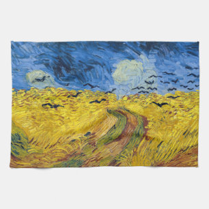 Linge De Cuisine Vincent van Gogh - Wheatfield with Crows