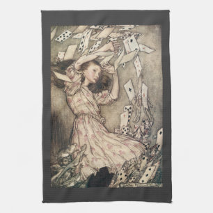 Linge De Cuisine Vintage Alices Adventures in Wonderland par Rackha