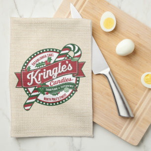 Linge De Cuisine Vintage Christmas Candy and Sucre de canne Shop