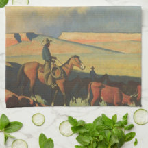Vintage Cowboys, Open Range par Maynard Dixon