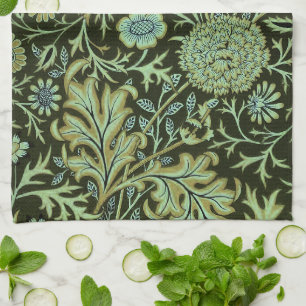 Linge De Cuisine Vintage Floral William Morris Cherwell
