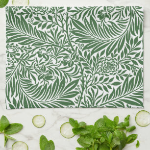 Linge De Cuisine Vintage Floral William Morris Willow Bough Green