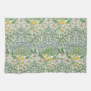 Linge De Cuisine Vintage William Morris Fleurs Jardin Papier peint