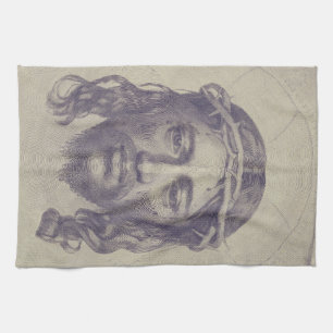 Linge De Cuisine Visage du Christ sur le Voile de Saint-Veronica