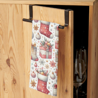 Linge De Cuisine Vœux de Noël
