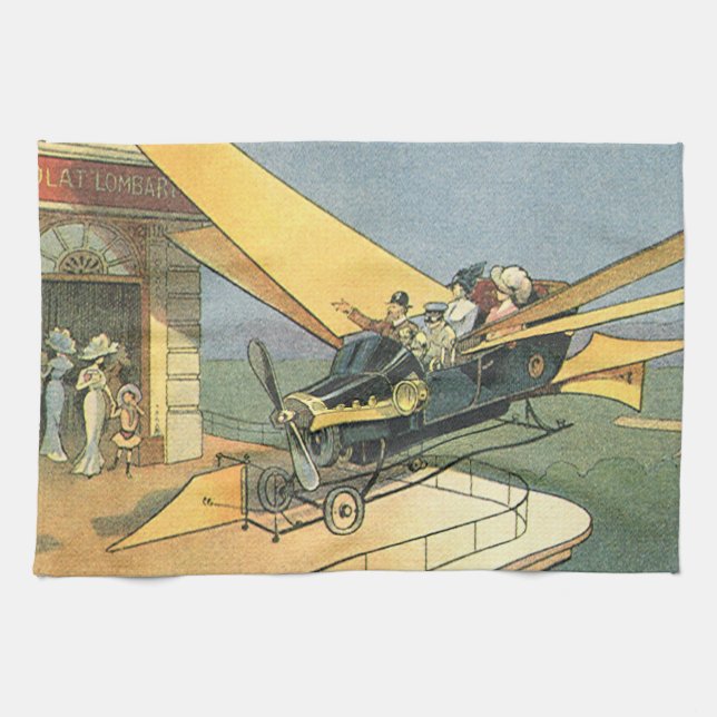 Linge De Cuisine Voiture convertible Steampunk de science-fiction v (Horizontal)