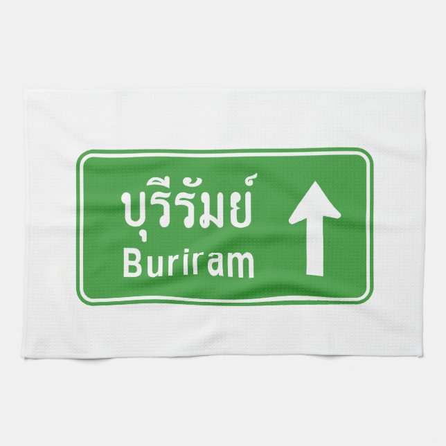 Linge De Cuisine Voyage de Buriram ⚠ Thaïlande ⚠ (Horizontal)