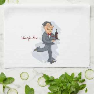 Linge De Cuisine Waiter Wine for Two Kitchen Towne