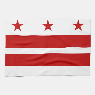 Linge De Cuisine Washington D.C. Flag classique