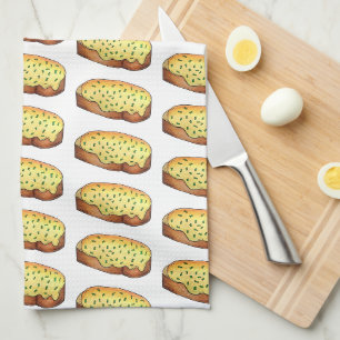 Linge De Cuisine Welsh Rarebit Savoureux Fromage Toast British Food