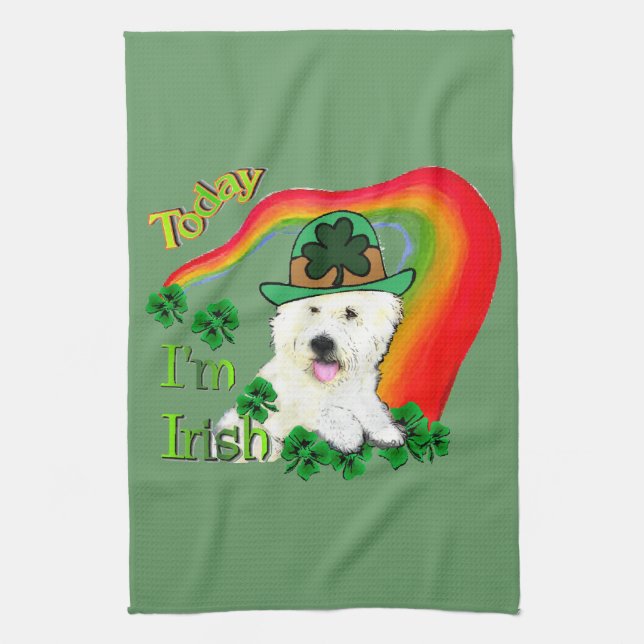 Linge De Cuisine West Highland White Terrier St Pats (Vertical)