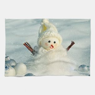 Linge De Cuisine Whimy Snowman hiver