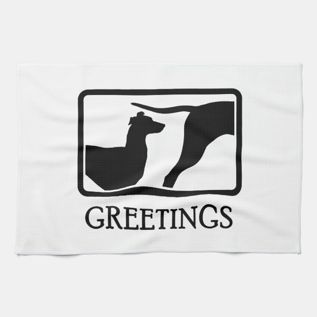 Linge De Cuisine Whippet (Horizontal)