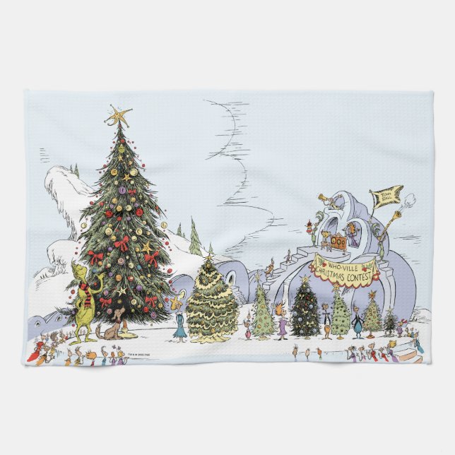 Linge De Cuisine Whoville Christmas Tree Contest (Horizontal)