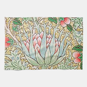 Linge De Cuisine William Morris Artichoke Vintage Motif Floral Ki