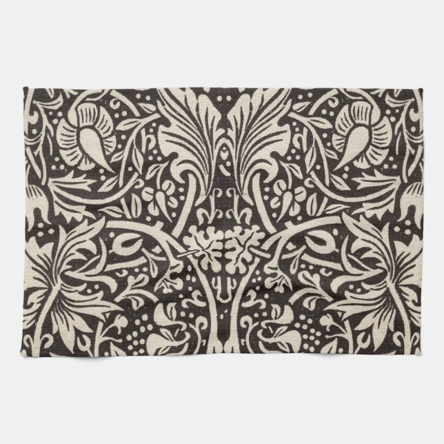Linge De Cuisine William Morris Daffodil Papier peint floral (Horizontal)