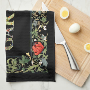 Linge De Cuisine William Morris Floral Garden Moto et cadre
