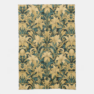 Linge De Cuisine William Morris Golden Lily Vintage Préraphaélite
