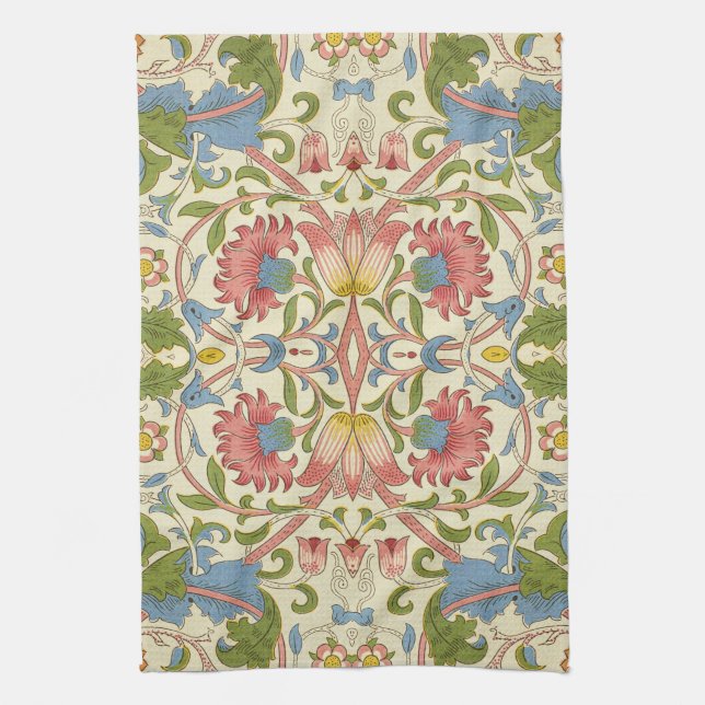 Linge De Cuisine William Morris Loddon Blossom Motifs Floraux (Vertical)