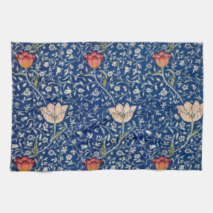 Linge De Cuisine William Morris Medway Floral bleu