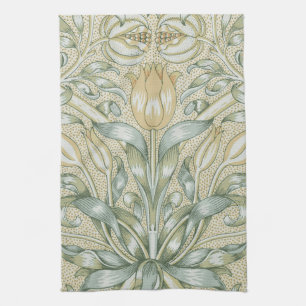 Linge De Cuisine William Morris Motif Grenade Antique Lily