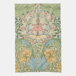 Linge De Cuisine William Morris Myrtle Fleur Floral Botanique