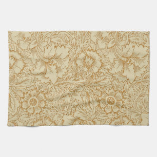 Linge De Cuisine William Morris Papier peint floral Poppy