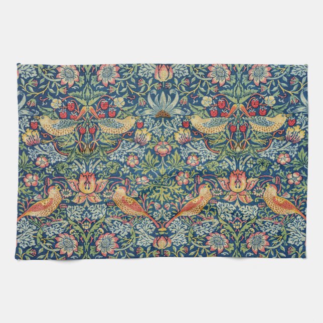 Linge De Cuisine William Morris - Thief aux fraises (Horizontal)