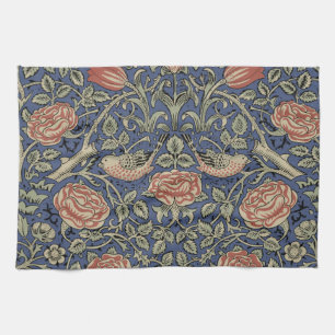 Linge De Cuisine William Morris Tudor Fond d'écran Rose