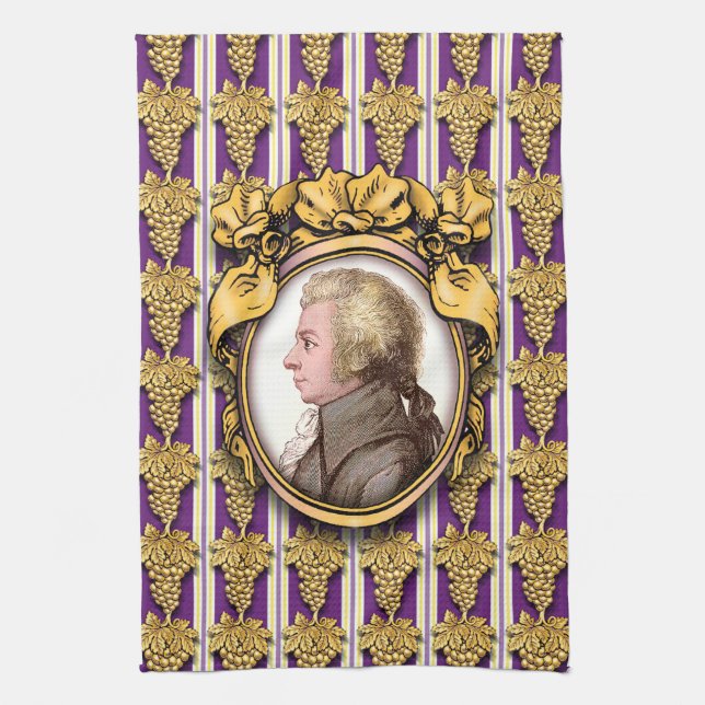 Linge De Cuisine Wolfgang Amadeus Mozart (Vertical)