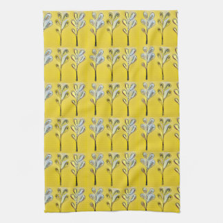 Linge De Cuisine Yellow Fern Kitchen Towel