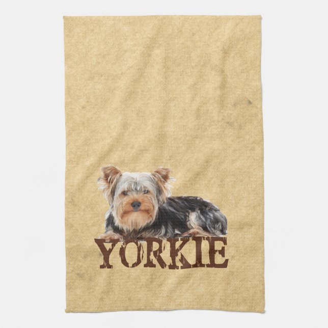 Linge De Cuisine Yorkie (Vertical)
