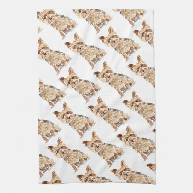 Linge De Cuisine Yorkie (Vertical)