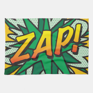 Linge De Cuisine ZAP Fun Retro Comic Book Pop Art