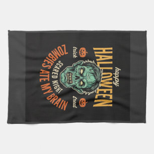 Linge De Cuisine Zombies d'Halloween Ont Mangé Mon Cerveau