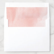 Linge d'enveloppe couleur aquarelle