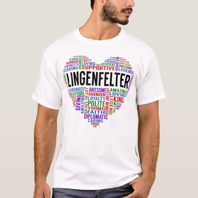 LINGENFELTER Legend Heart T-Shirt (Front)