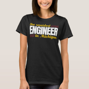 L'Ingénieur Le Plus Intelligent Du T-shirt Michiga