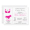Lingerie Bridal Shower Bachelorette Invitations