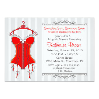 Lingerie Bridal Shower Invitation 75